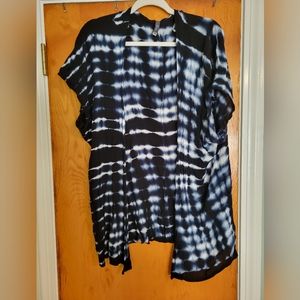 Large Tie Dye Open Kimono